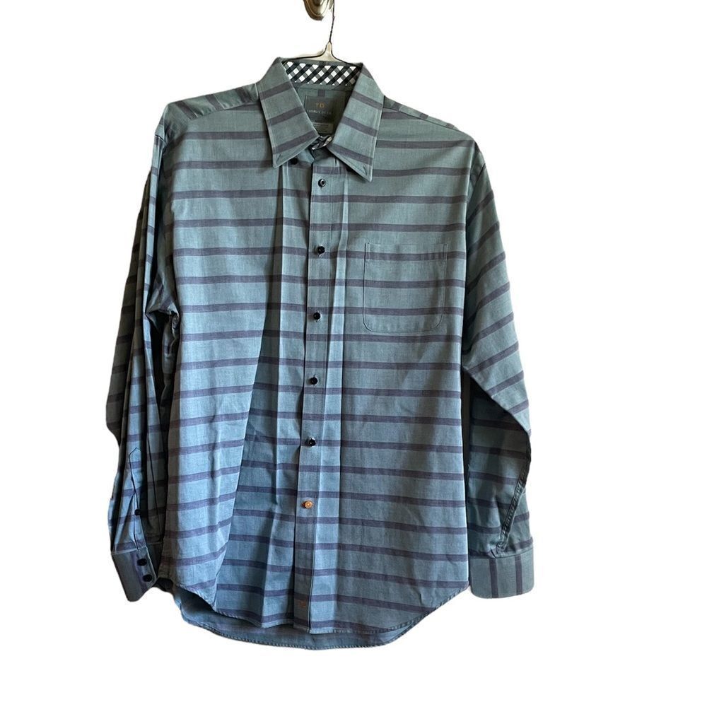 ‎Thomas Dean Mens button down collar shirt